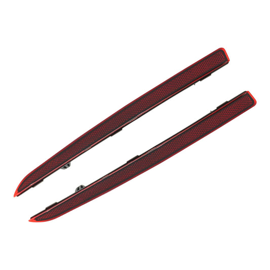 ya 27 6.21 2pcs Fits for Lincoln MKZ 2013-2020 RH+LH Rear Bumper Brake Light Reflector Side