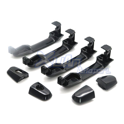ya 5 8.7 4x Front Rear Left Right Door Handles Black for Toyota for Camry Matrix Highlander