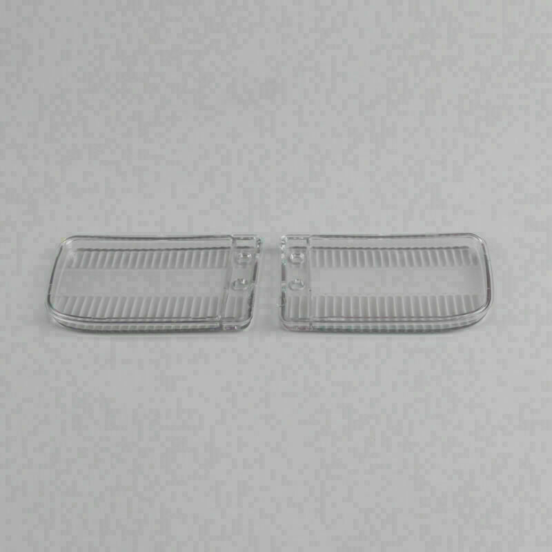 ya 1 8.5.4 2pcs Front Bumper Fog Lights Clear Plastic Lens For E30 318i 318is 82-91