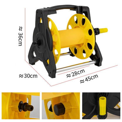 ya 14 Household Roll Hose Car Wash Water Garden Watering Water Pipe Storage Rack