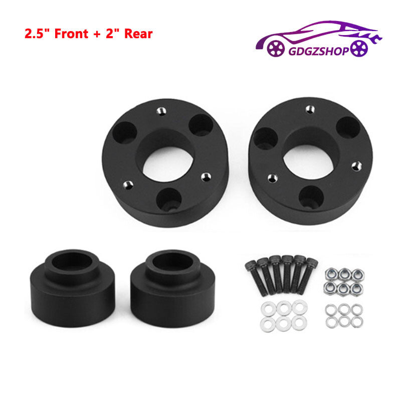 ya 1 7.1 2.5 Front + 2 Rear Full Lift Kit Leveling Lift Kit for Dodge for Ram 1500 4WD 2WD