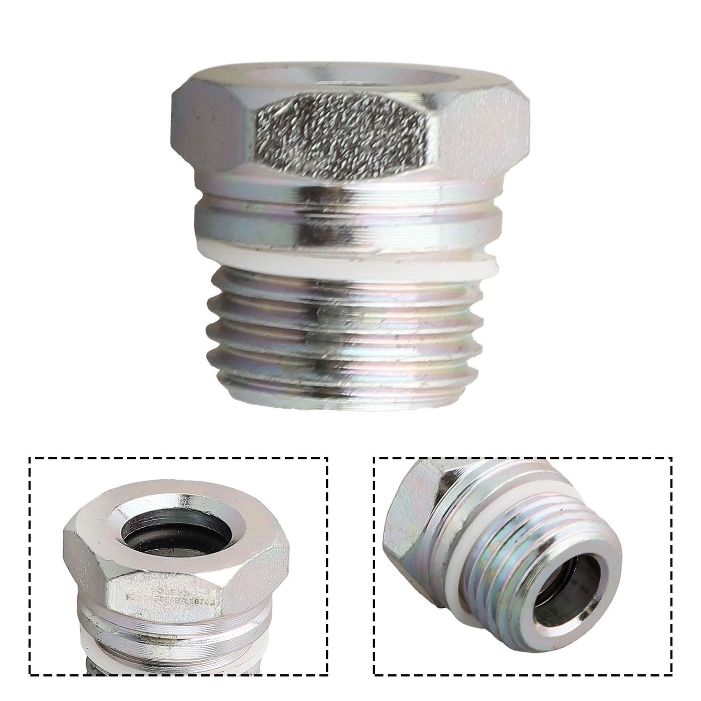 ya 5 8.7 POWER STEERING PUMP UNION NUT + SEAL 6742740 F33C-3F656-BA for for Ford FOR Transit