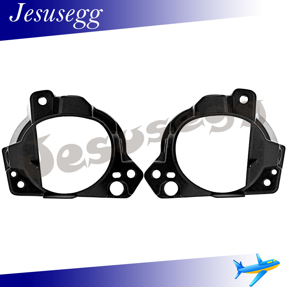 ya 13 5.27.2 2pcs Front RH & LH Fog Light Lamp Bezel Mounting Bracket for MAZDA 3 2013-2016