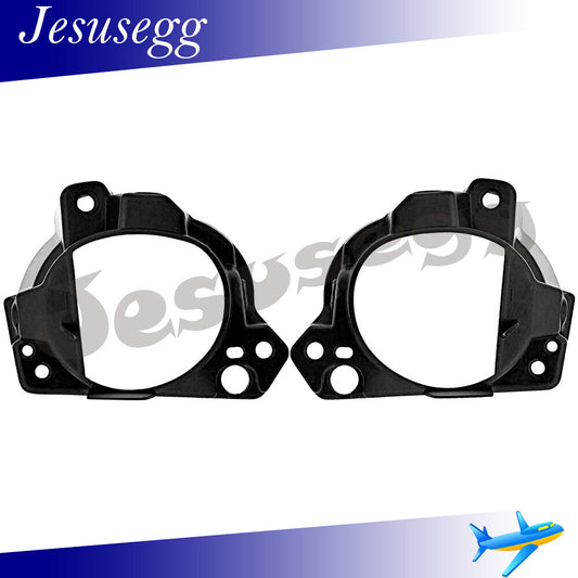 ya 13 5.27.2 2pcs Front RH & LH Fog Light Lamp Bezel Mounting Bracket for MAZDA 3 2013-2016