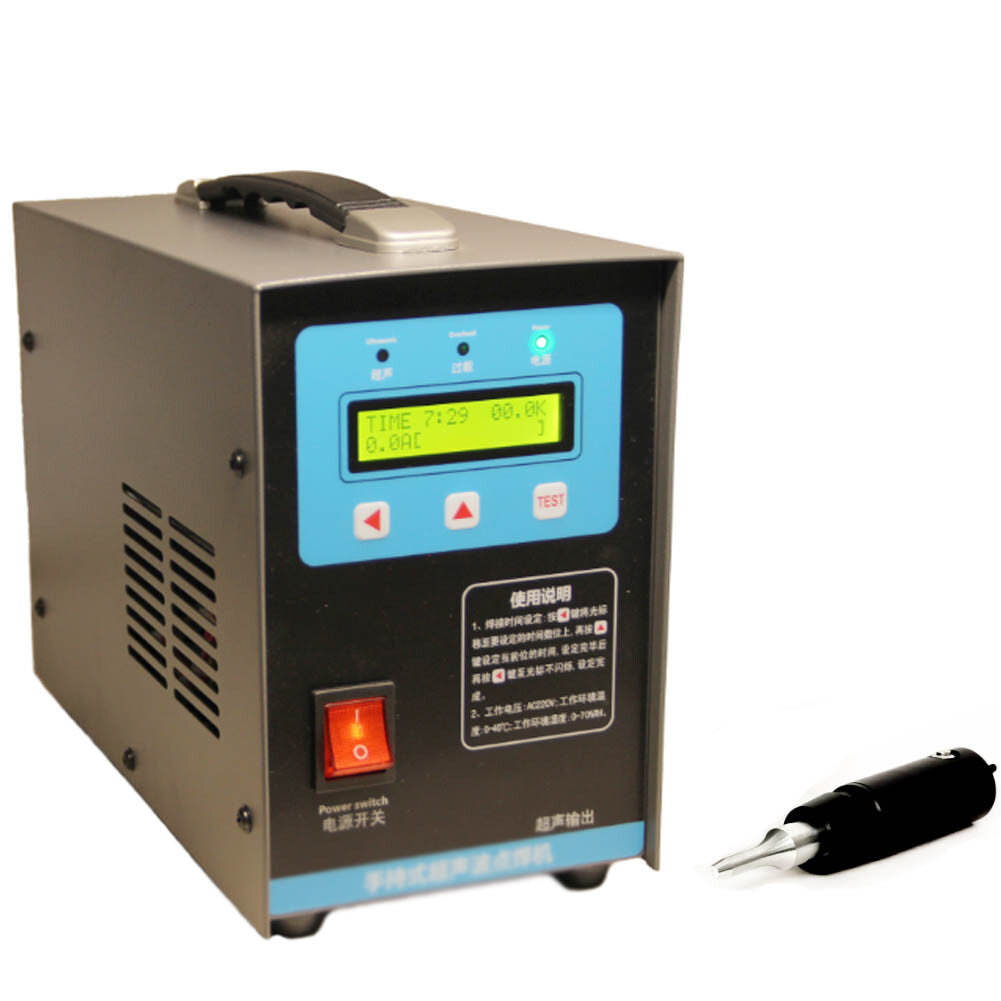Ultrasonic Spot Welder High Frequency Plastic Spot Welder Welding Machine