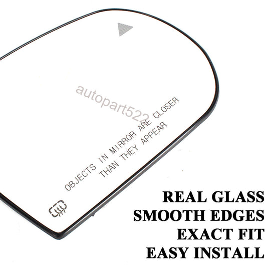 ya 3 6.25.2 Suitable for Jeep Compass 2017 - 2021 Right Grip Passenger Side Mirror Glass Heated with Blind Spot