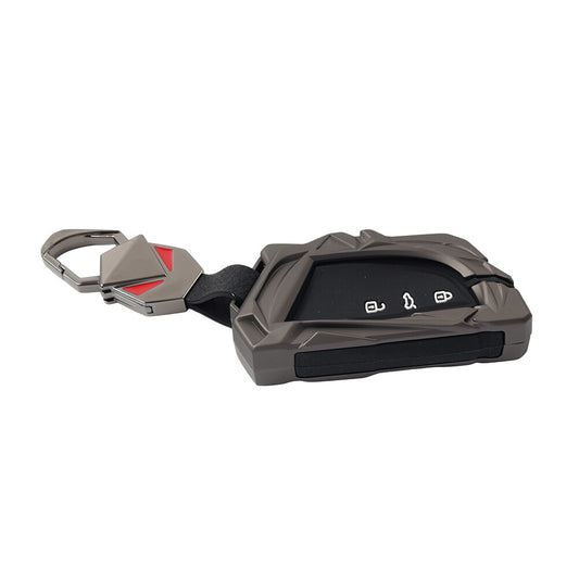 ya 10 5.28 3 Button Key Shell Cover Fob Black for VW Polo ID.3 Atlas for SEAT Leon for Cupra Born