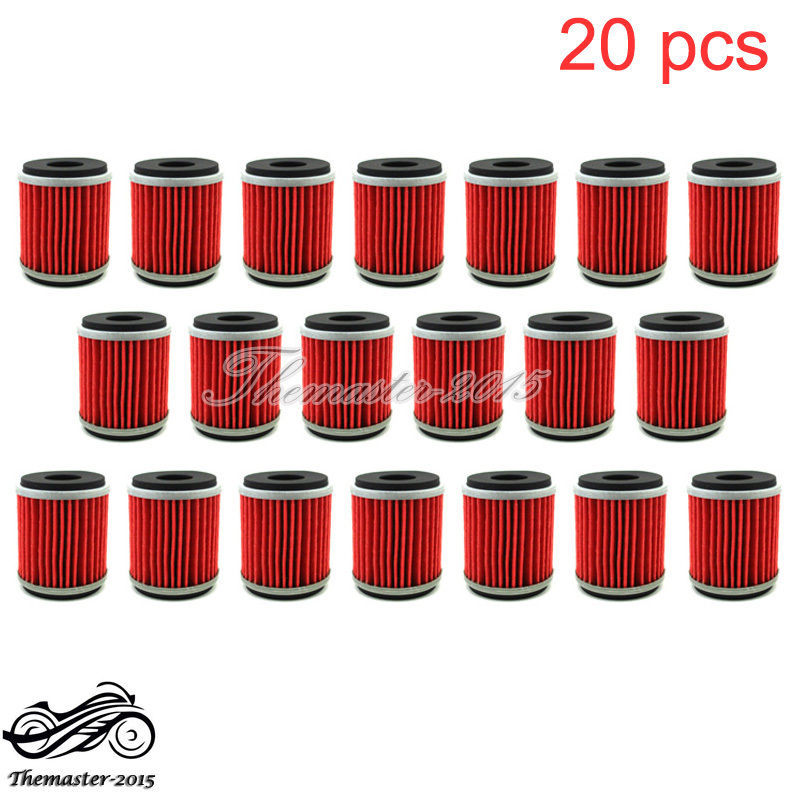 ya 1 6.30 20x Oil Filter For HUSQVARNA YZ YBR YFM WR 250 450 WR250R YFZ450X YFZ450R for Yamaha