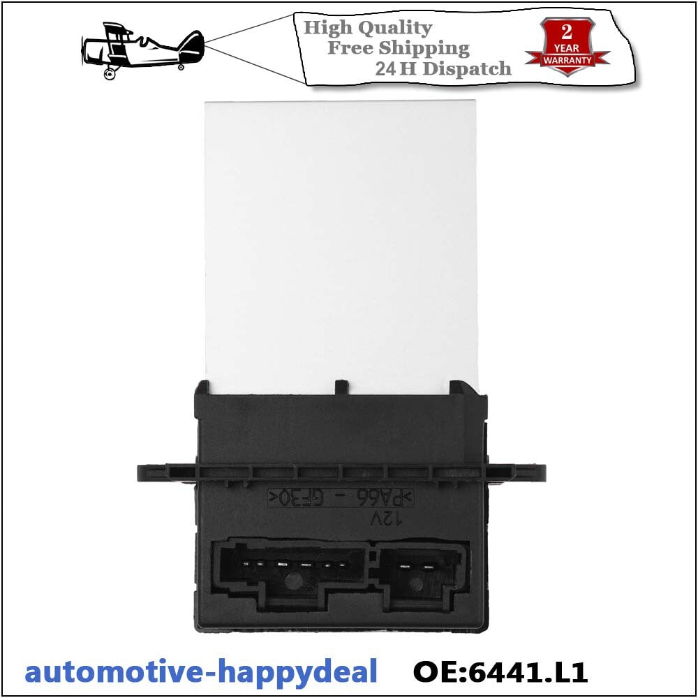 ya 1 8.5.2 Heater Blower Motor Fan Resistor 6441L1 for Peugeot 406 1995 - 2004
