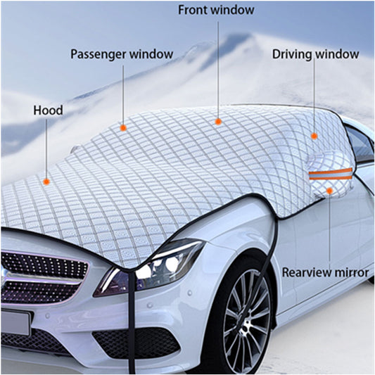 ya 2 6.26.2 7 Layer Car Cover Outdoor Water Proof Rain Snow Sun Dust Sunshade UV Protector