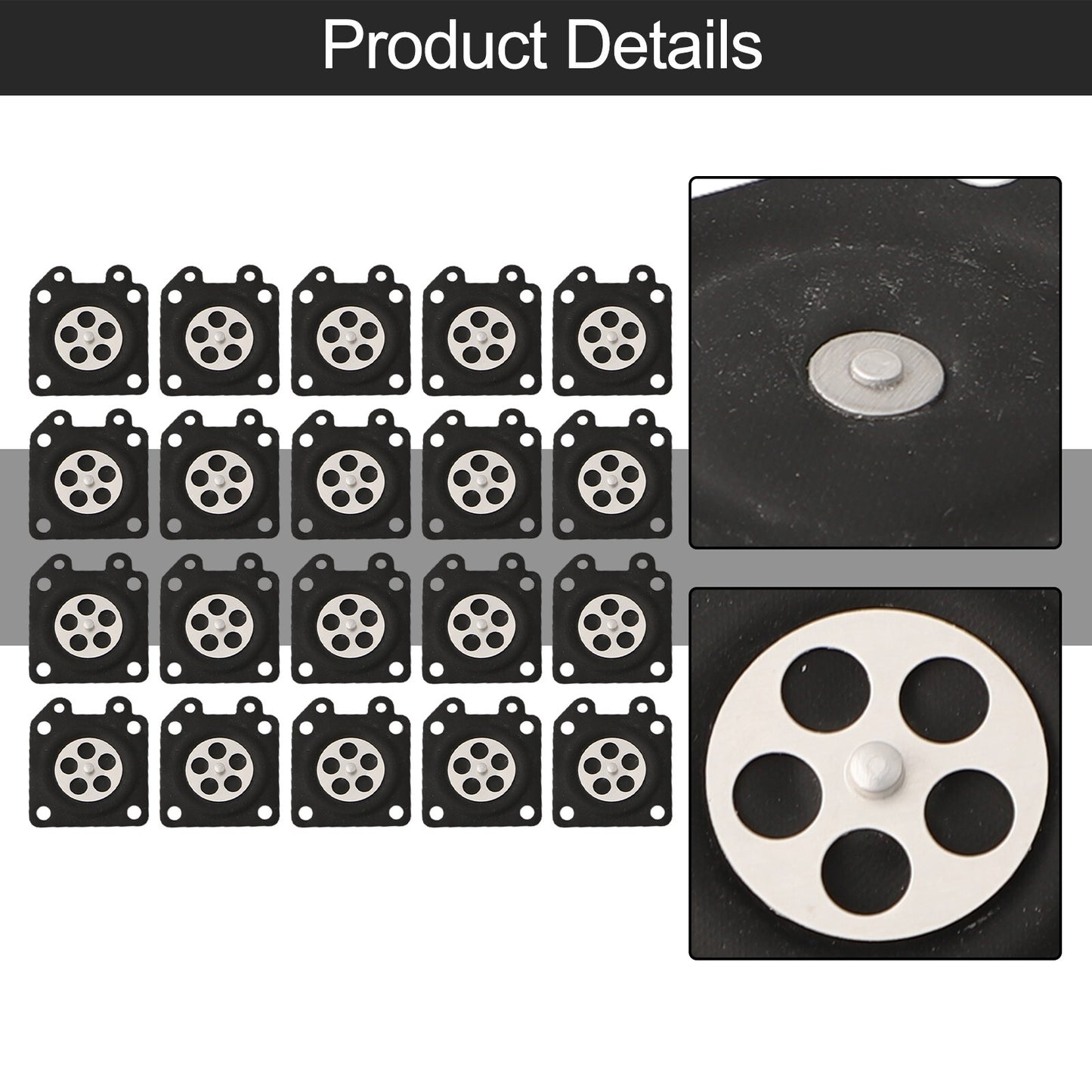 ya 17 Metering Diaphragms For 95-526 95-526-9-8 Accessories Rubber Black