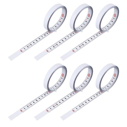 ya 14 Pack of 6 Measurement Tool Portable Tape Measure Adhesive Flexible Tape Measure