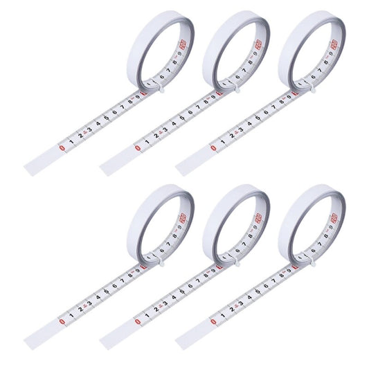ya 14 Pack of 6 Measurement Tool Portable Tape Measure Adhesive Flexible Tape Measure