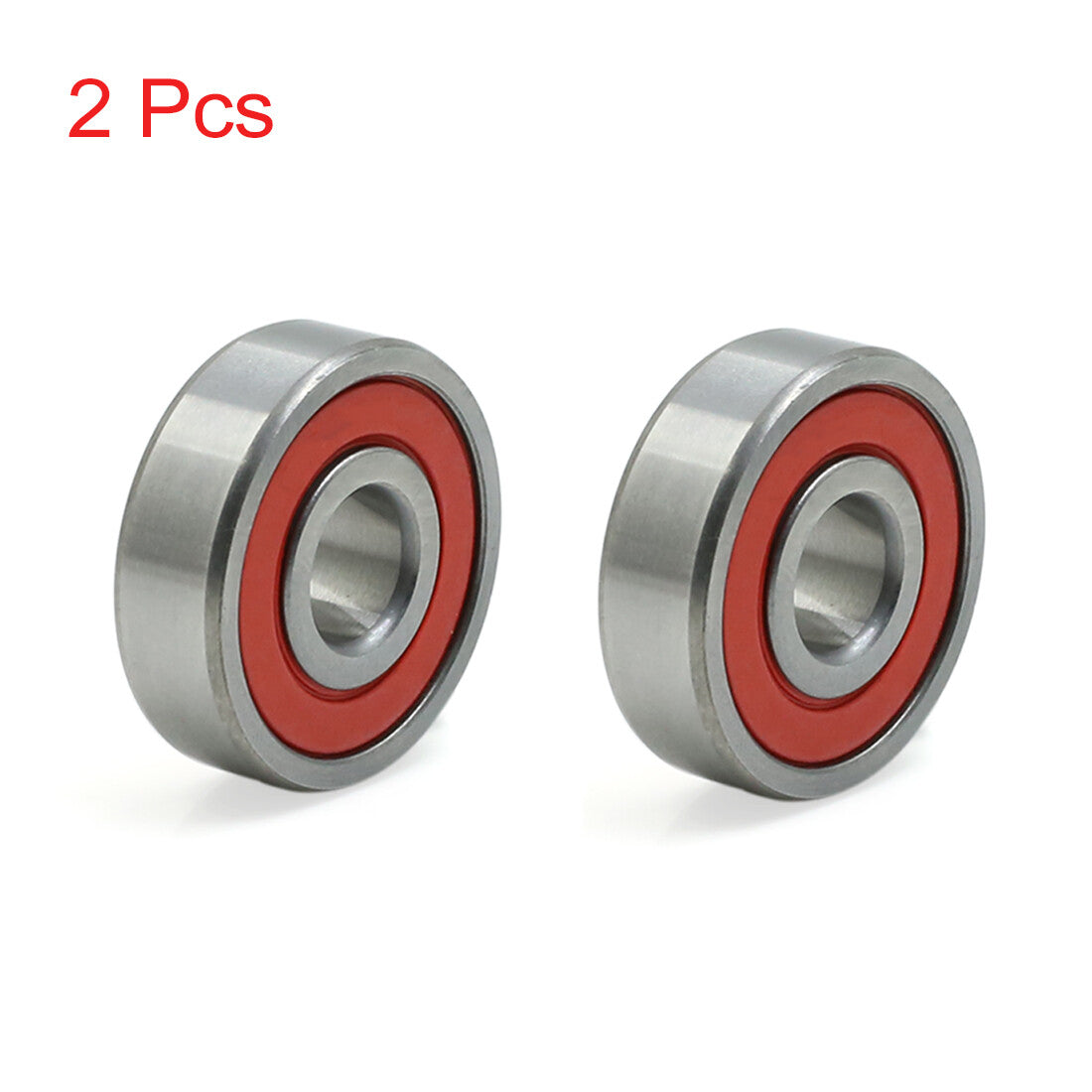 ya 5 8.7 2pcs 6200RS 10mm x 30mm x 9mm Double Sealed Deep Groove Ball Bearing