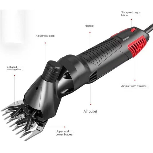 6-speed Adjustable Electric Sheep and Goat Shearing Machine Gear High-speed