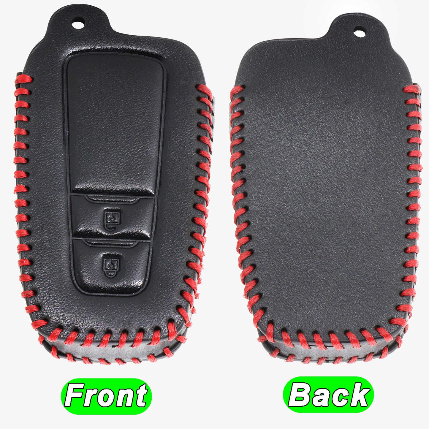 ya 5 8.7 Leather KeyFob Cover Case for Toyota for Camry for RAV4 CHR Prius for COROLLA for Land Cruiser