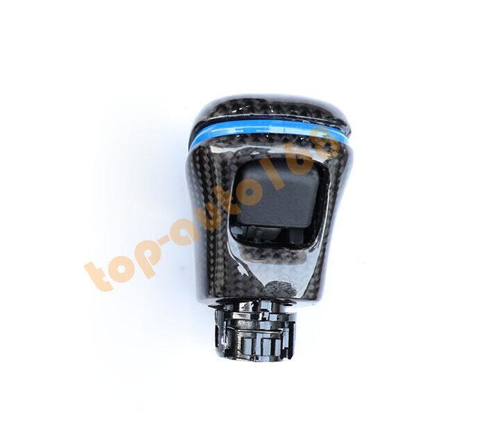 ya 11 6.5 Blue &Carbon Fiber Replace Automatic Shift Knob Shifter for Toyota Camry 2018-21