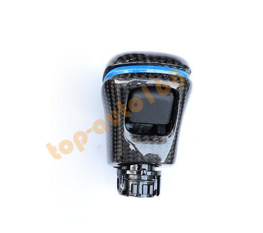 ya 11 6.5 Blue &Carbon Fiber Replace Automatic Shift Knob Shifter for Toyota Camry 2018-21