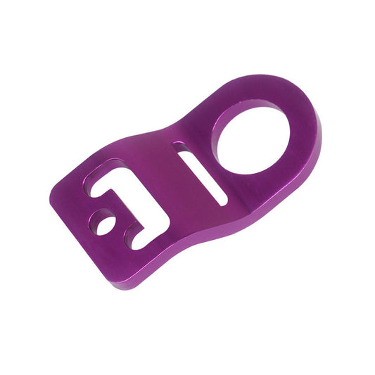 ya 27 6.21 Car EK Water tank fixing bracket Purple Radiator Stay Bracket Aluminum Universal