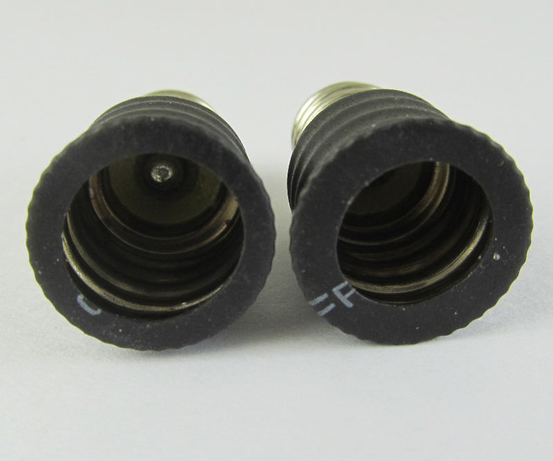 ya 14 10x LED Light Bulb Lamp Converter US E12 Male To EU E14 Female Candelabra Socket