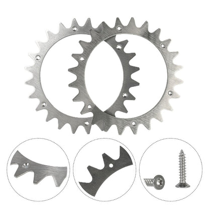 ya 14 2pc 205mm Wheel for S/M Lawn Ensure Stability on Wet Ground