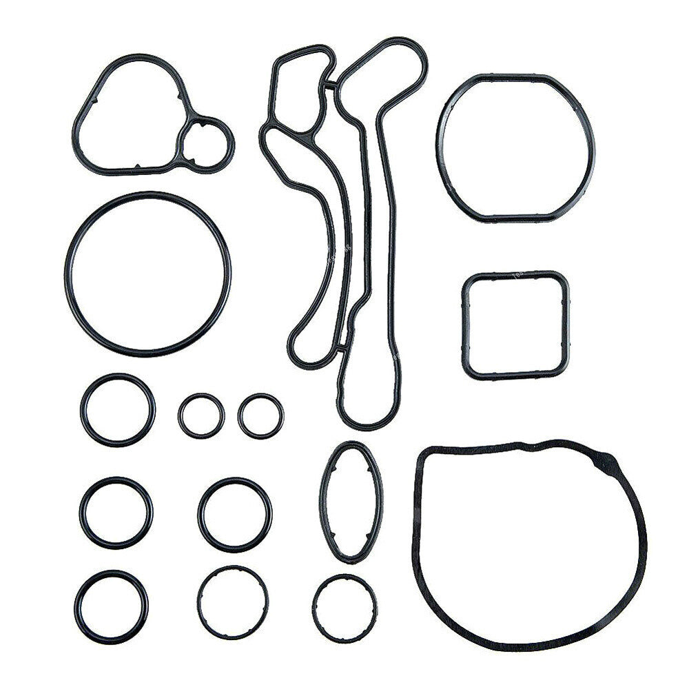 ya 5 8.7 Qty 15 Engine Oil Cooler Gasket Seal Set for Chevrolet Aveo for Cruze for Pontiac for Saturn