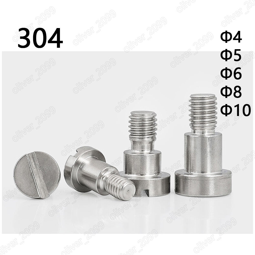 304 Stainless Steel Slotted Cheese Head with Shoulder Bolt Stripper Screw ÆÓ4-ÆÓ10