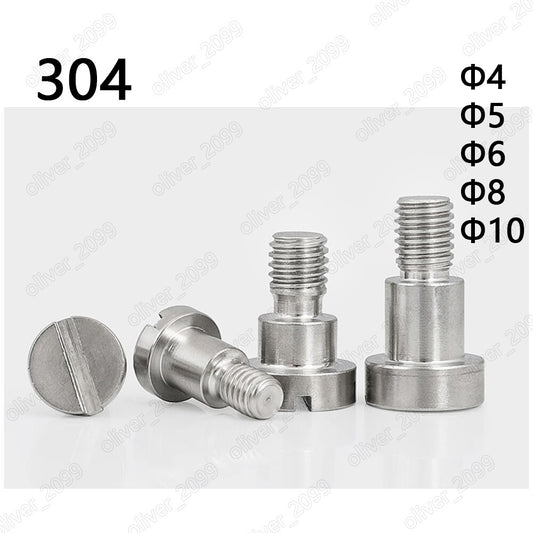 304 Stainless Steel Slotted Cheese Head with Shoulder Bolt Stripper Screw ÆÓ4-ÆÓ10