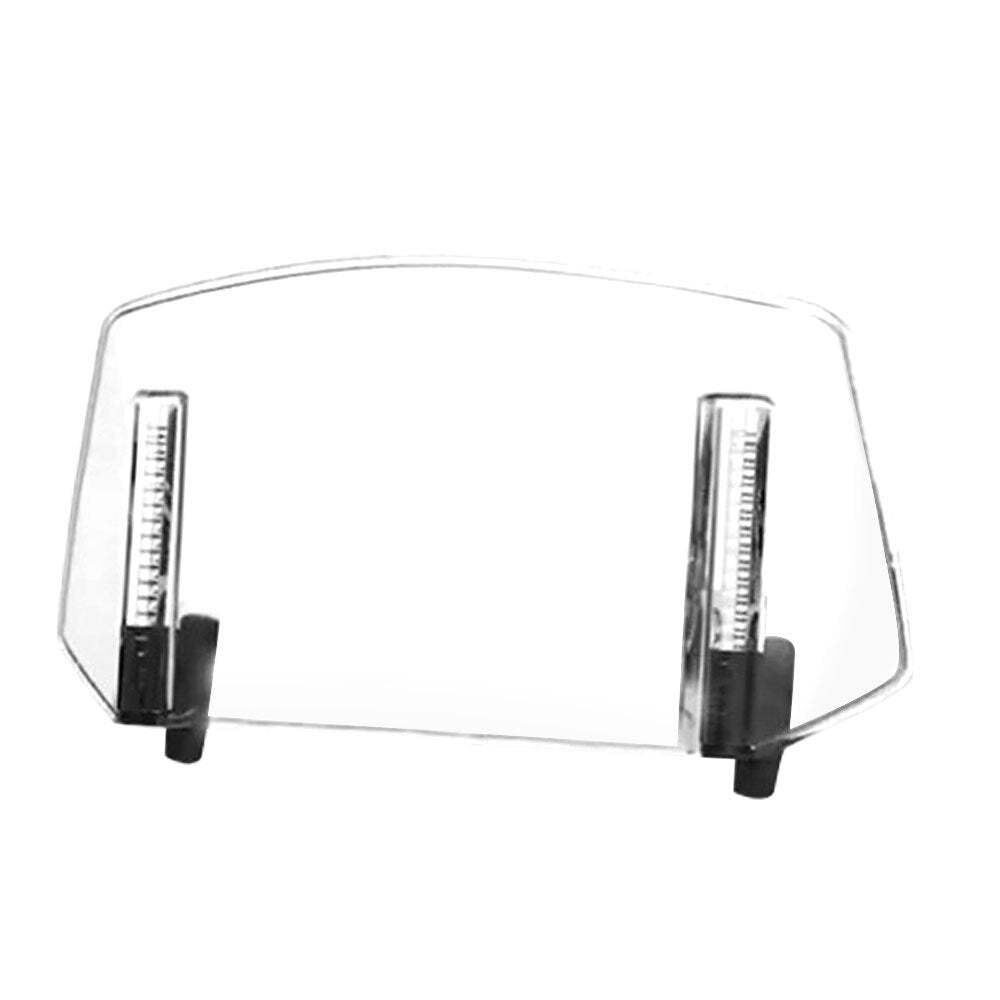 ya 4 6.21 Motorcycle Windshield Deflector - Wind Screen Attachment Clip - On Extension