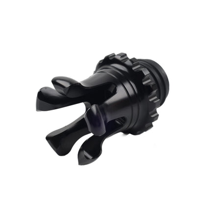 ya 5 8.7 Motorcycle Vented King Crown Gas Cap Fuel Tank Black for Harley XL883 Road King