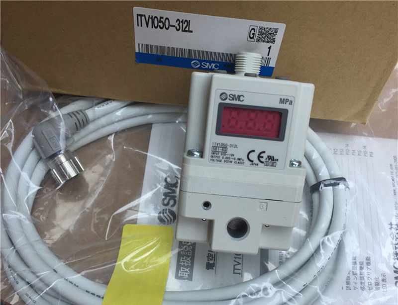 ITV1050-312L Electro-Pneumatic Regulator SMC Electronic Vacuum Regulator B