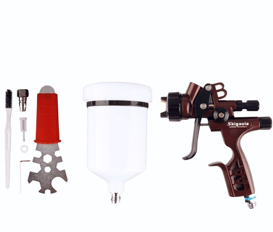 ya 26 600ML HVLP Spray 1.3mm Nozzle With Pressure Regulator Car Surface Spraying