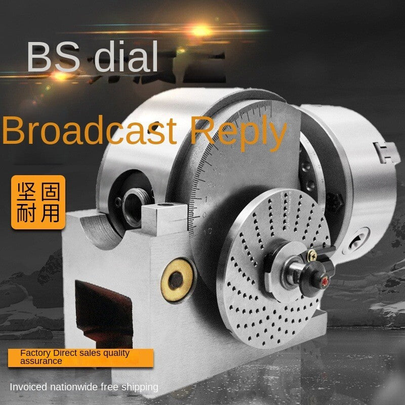 Milling Machine Indexing Head Inch Precision Universal Indexing Head Can Tilt