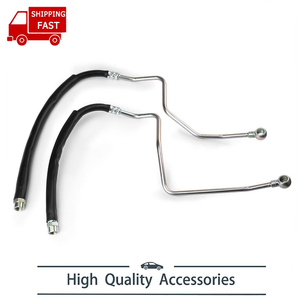 ya 5 8.7 2 pieces oil cooler hose left and right MR204353 MR204354 for Mitsubishi Montero