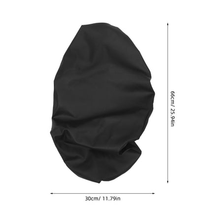 ya 5 8.7 2pcs Waterproof Motorcycle Electric Vehicle Pad Cushion (Black)
