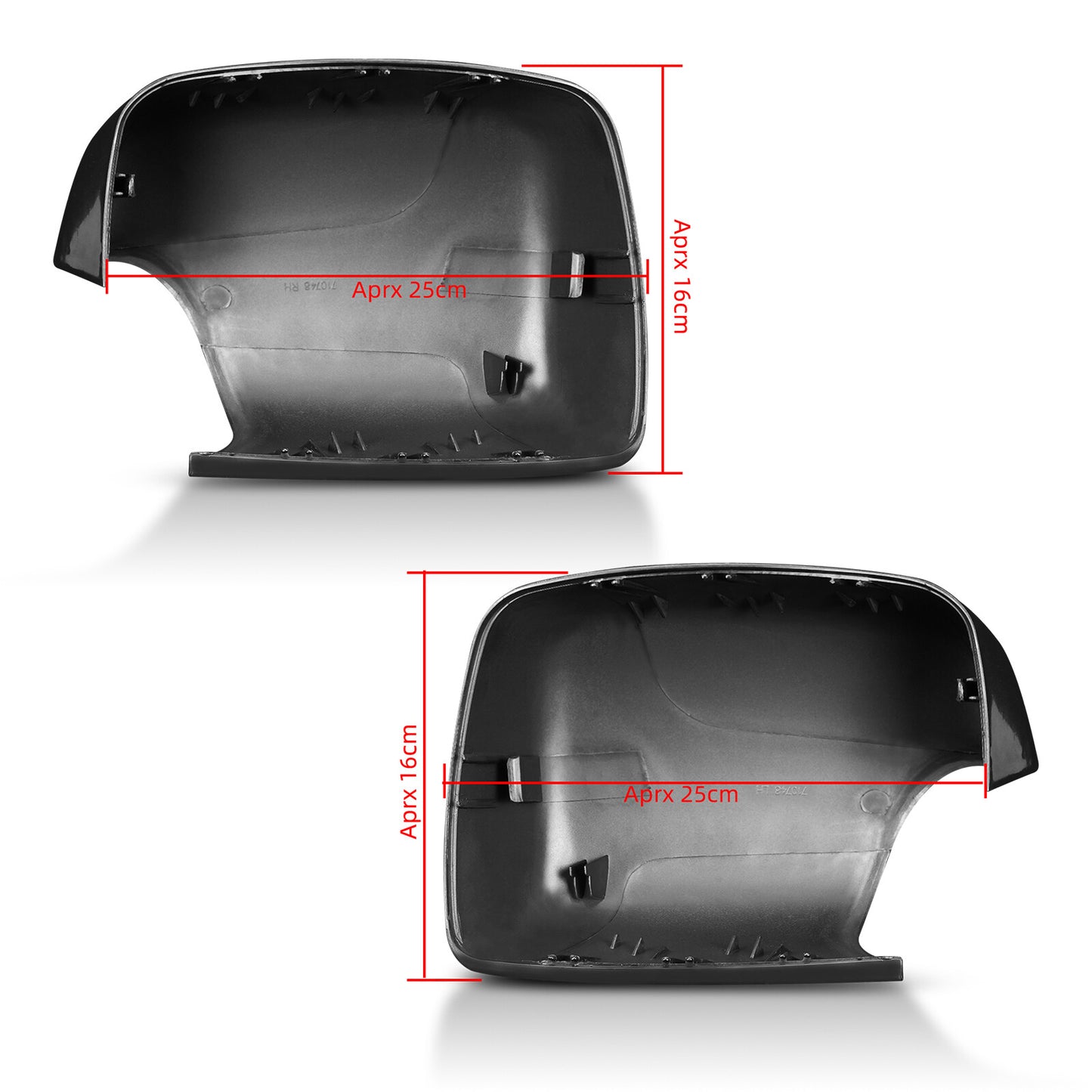 ya 1 8.5.1 Suitable for E53 X5 right door + left door mirror cover Ref 51168256321 51168256322