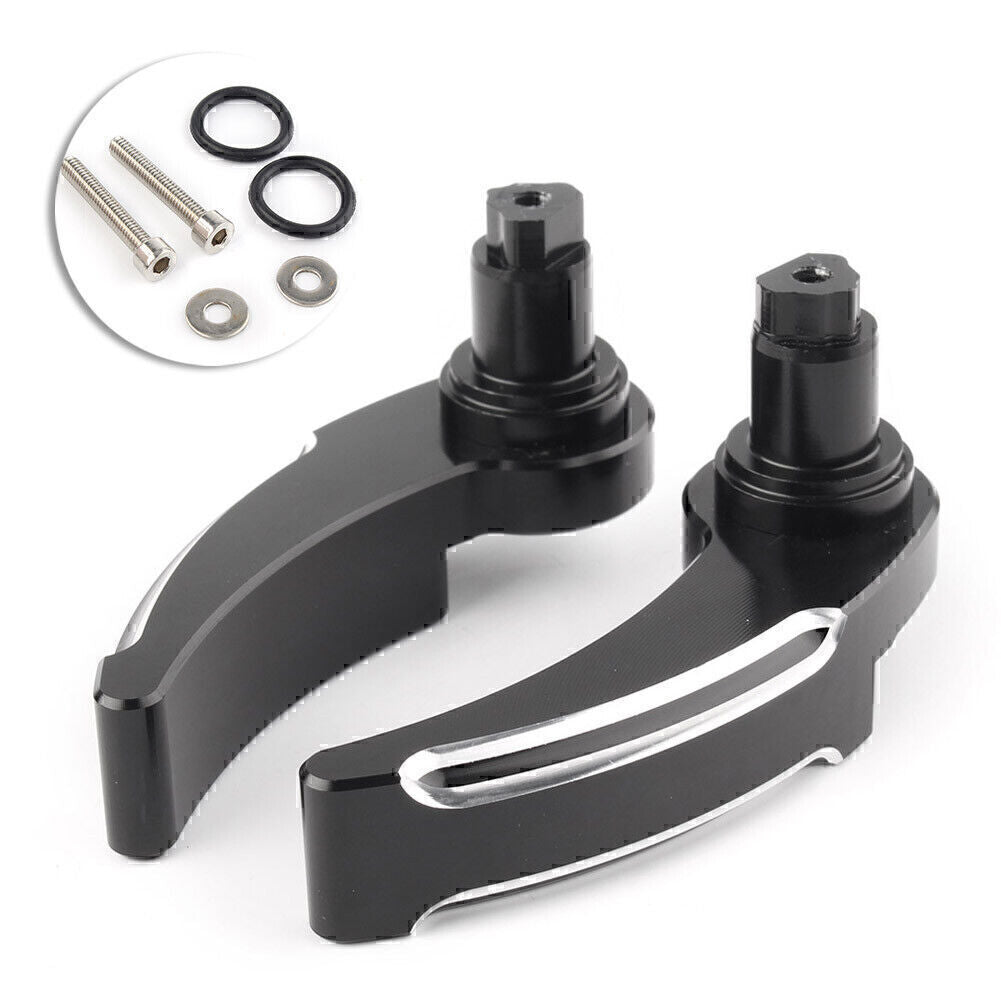 ya 12 5.21 Rear Saddlebag Lid Lifter for Harley Touring FLHR FLHT FLHX FLTR 2014 Black