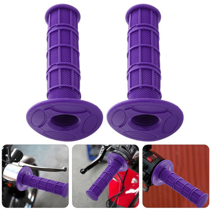 ya 5 8.7 2pcs Replacement Handle Grips For Motorcycle ATV Four-Wheel Dirt Bike Silicone