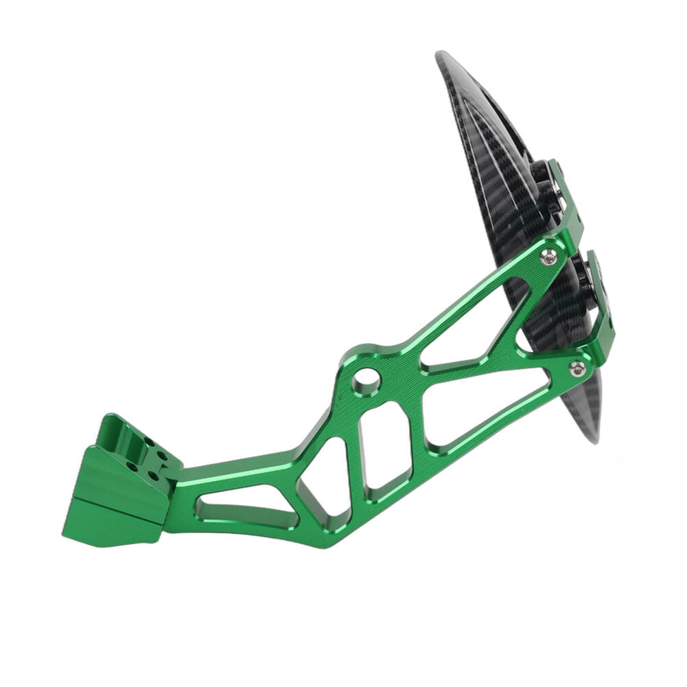 ya 5 8.7 Carbon Fiber Rear Splash Mudguard w/Bracket for Kawasaki Z1000/SX 2014-2020 16