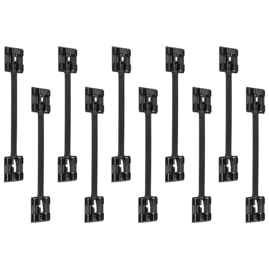 ya 13 5.27 10X Car Sill Strip Mounting Holder Clip For 1995-2014 for Astra for Corsa Vectra Zafira