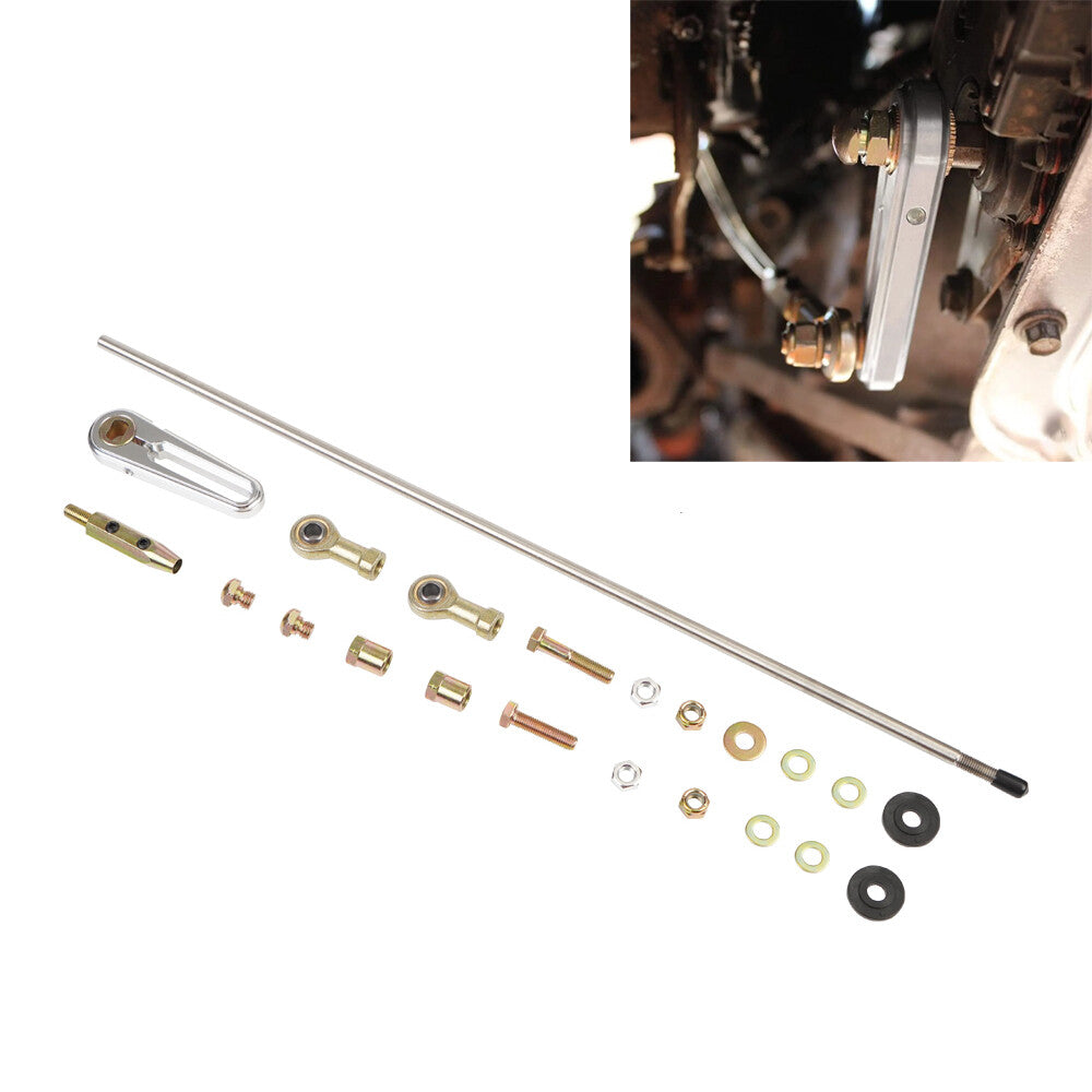 ya 12 5.22 Transmission Adjustable Column Shift Linkage Kit For GM 350 400 700R4 4L60 4L80E
