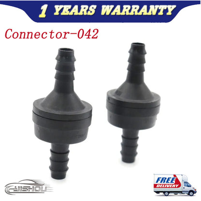 ya 5 8.7 2pcs/lot ID6 8x6 180¡ã Fuel Line Hose Pipe Quick Release Female Connector