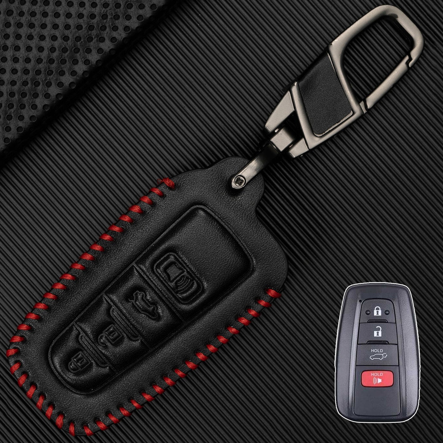 ya 5 8.7 Button Car Key Fob Case Cover for Toyota Highlander for COROLLA for Camry Hybrid 2018