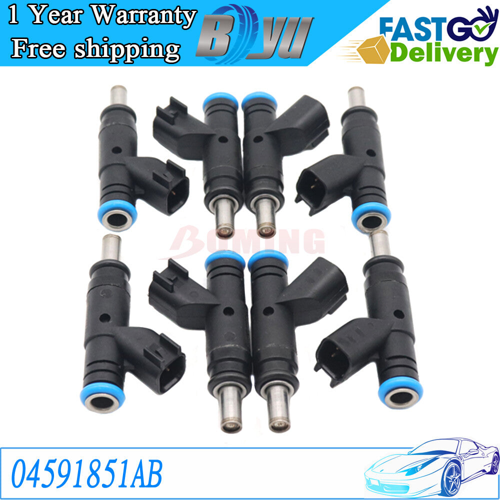 ya 1 7.2 04591851AB Car Fuel Injectors for Dodge for Charger Durango for Ram 1500 for Chrysler 300