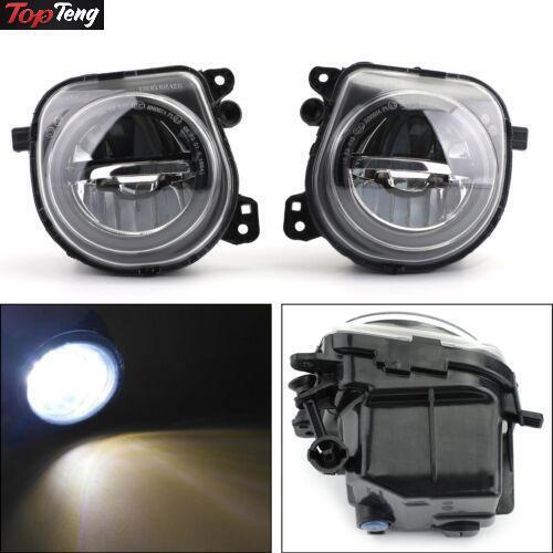 ya 1 8.5.1 Pair LH+RH Front LED Fog Light Lamp For 5 F10 F07 LCI CT