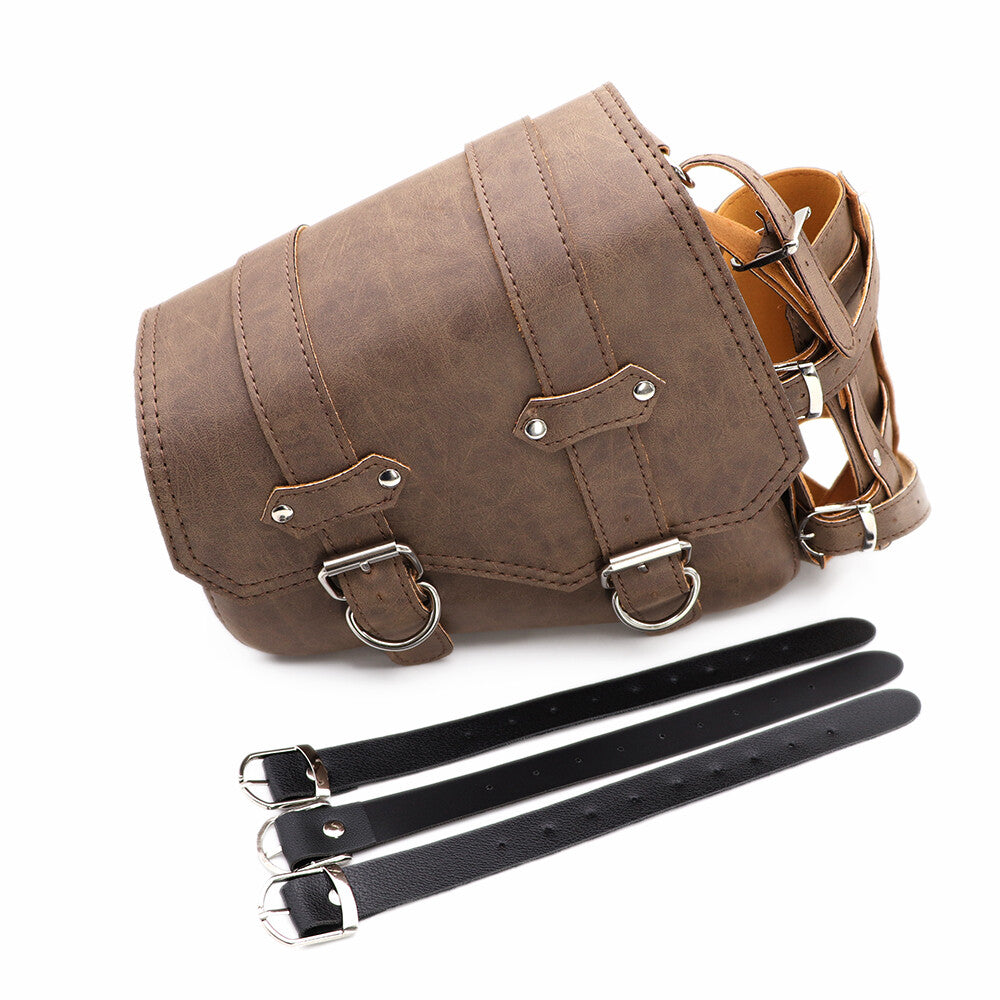 ya 11 6.5 Left Side Saddlebag Saddle Bag With Drink Holder Bag for Harley Sportster XL883
