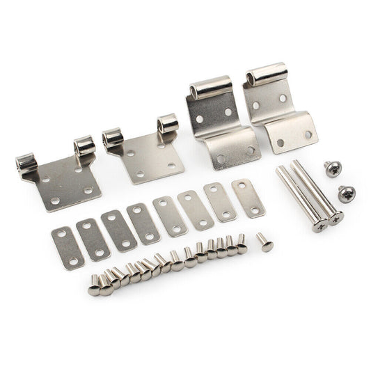 ya 12 5.21 1 Set Tour-Pak Hinge Kit Drag Specialties 3516-0191 Hardware Kit for Harley