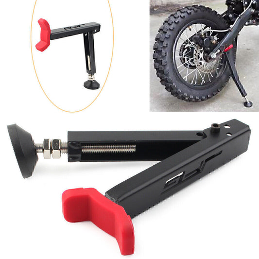 ya 4 6.17 Wheel Support Side Stand Swingarm Stand Dirt Pit Bike Repair Motorcycle Tool Red