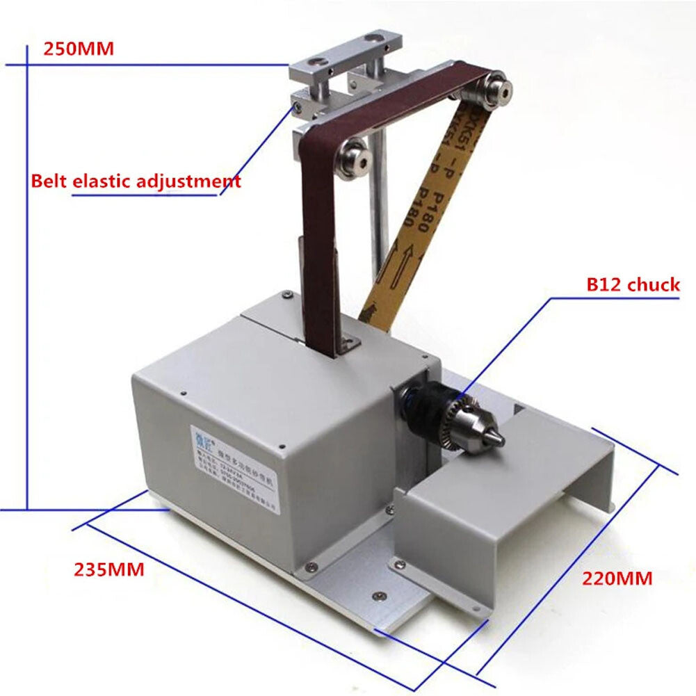 ya 17 NEW Multi-function polisher DIY Belt Sander Electric polishing machine,