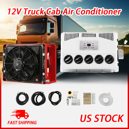 ya 1 7.7 12V Trucks Split A/C Engineering Vehicle New Energy Universal Air Conditioner